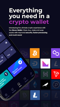 İndir Klever Wallet: Bitcoin, Crypto Finans Android için Ekran görüntüsü 2
