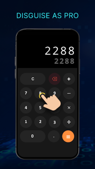 İndir Calculator Lock - Photo Vault Araçlar Android için Ekran görüntüsü 2