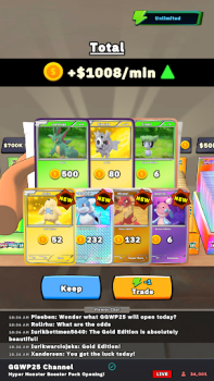 İndir TCG Hyper Card Idle Streamer Kart oyunları Android için Ekran görüntüsü 2