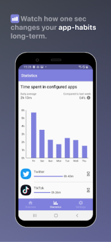 İndir one sec | screen time + focus İş Android için Ekran görüntüsü 2