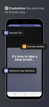 İndir one sec | screen time + focus İş Android için Ekran görüntüsü 4