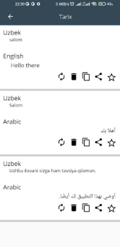 İndir O'zbekcha-arabcha tarjimon Eğitim Android için Ekran görüntüsü 5