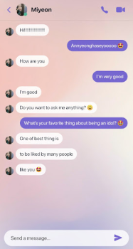İndir (G)I-DLE Fake Video Call, Chat Eğlence Android için Ekran görüntüsü 3
