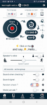 İndir I-SAiD Kulaktan Öğrenme Eğitim Android için Ekran görüntüsü 3