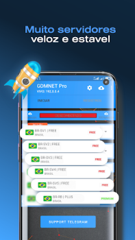 İndir GDMNET Pro - Client VPN - SSH Sınavlar Android için Ekran görüntüsü 7