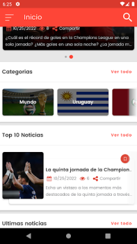 İndir Zona Tv Box Spor Android için Ekran görüntüsü 2