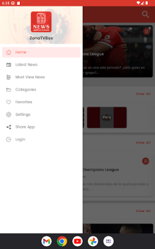 İndir Zona Tv Box Spor Android için Ekran görüntüsü 4