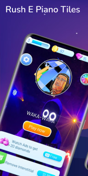 İndir Rush E Piano tiles Müzik Android için Ekran görüntüsü 5