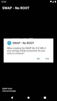 İndir SWAP - No ROOT Araçlar Android için Ekran görüntüsü 2