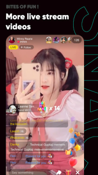 İndir SnackVideo Video oynatıcılar ve düzenleyiciler Android için Ekran görüntüsü 6