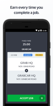 İndir Grab Driver: App for Partners Haritalar ve Navigasyon Android için Ekran görüntüsü 2