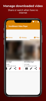 İndir DoodStream Video Player Video oynatıcılar ve düzenleyiciler Android için Ekran görüntüsü 4