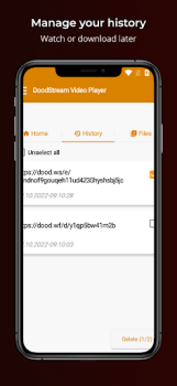 İndir DoodStream Video Player Video oynatıcılar ve düzenleyiciler Android için Ekran görüntüsü 7