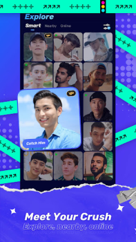 İndir HeeSay - Blued LIVE & Dating Sosyal Android için Ekran görüntüsü 5