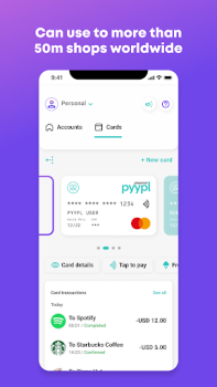 İndir Pyypl - it’s your money Finans Android için Ekran görüntüsü 3