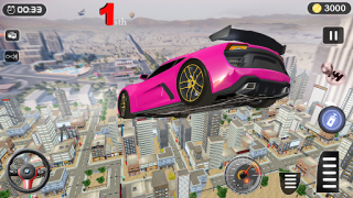 İndir Süper araba atlama yarışı 3d Rol yapma Android için Ekran görüntüsü 2