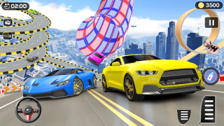 İndir Süper araba atlama yarışı 3d Rol yapma Android için Ekran görüntüsü 4