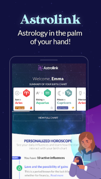 İndir Astrolink - Mapa Astral Yaşam Tarzı Android için