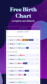 İndir Astrolink - Mapa Astral Yaşam Tarzı Android için Ekran görüntüsü 2