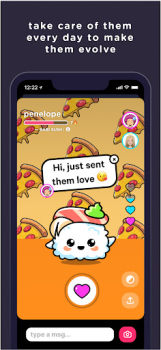İndir SUSH Grow cute virtual animal Sosyal Android için Ekran görüntüsü 3