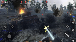 İndir Ardennes Fury: WW2 FPS Guns Eylem Android için Ekran görüntüsü 5