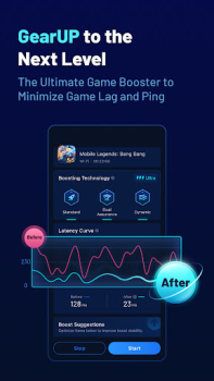 İndir GearUP Game Booster: Lower Lag Araçlar Android için Ekran görüntüsü 6