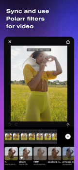 İndir Polarr 24FPS Video oynatıcılar ve düzenleyiciler Android için Ekran görüntüsü 3