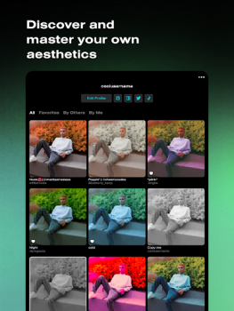 İndir Polarr 24FPS Video oynatıcılar ve düzenleyiciler Android için Ekran görüntüsü 6