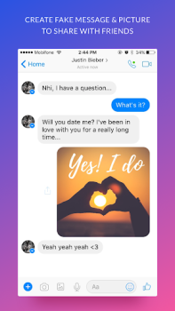 İndir iFake: Fake Chat Messages Eğlence Android için Ekran görüntüsü 3