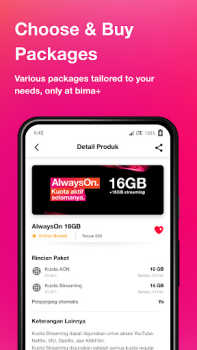 İndir bima+ Buy Pulsa/Package/Games Araçlar Android için Ekran görüntüsü 3