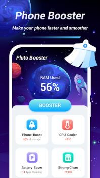 İndir Pluto Booster - Phone Cleaner Araçlar Android için Ekran görüntüsü 5