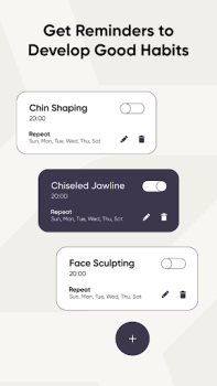İndir Mewing Coach - Face Exercises Sağlık & Fitness Android için Ekran görüntüsü 6