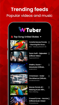 İndir Video oynatıcı - wTuber Video oynatıcılar ve düzenleyiciler Android için Ekran görüntüsü 3