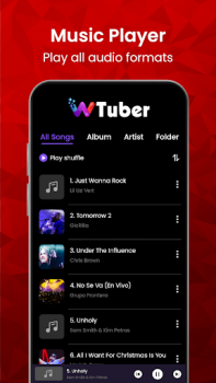 İndir Video oynatıcı - wTuber Video oynatıcılar ve düzenleyiciler Android için Ekran görüntüsü 6