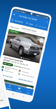 İndir CARFAX - Shop New & Used Cars Arabalar ve Ulaşım Android için Ekran görüntüsü 2