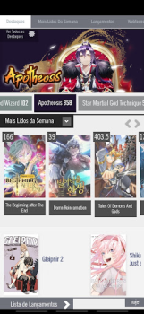 İndir Manga Manlist Eğlence Android için Ekran görüntüsü 2