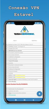 İndir SSHBRASIL Lite (SSH/WS/Proxy) İş Android için Ekran görüntüsü 5
