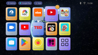 İndir TV Launcher  - Smart TV BOX Özelleştirme Android için Ekran görüntüsü 2