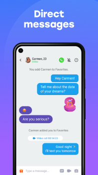 İndir Mili - Live Video Chat Sosyal Android için Ekran görüntüsü 5