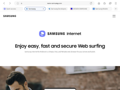 İndir Samsung Internet Browser Beta İletişim Android için Ekran görüntüsü 7