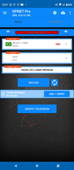 İndir DPNET Pro - Client VPN - SSH Sınavlar Android için Ekran görüntüsü 2