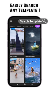 İndir C Template - CapCut Template Video oynatıcılar ve düzenleyiciler Android için Ekran görüntüsü 6