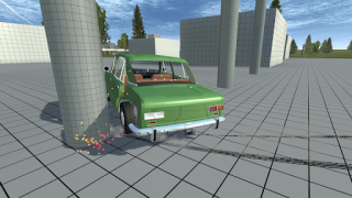 İndir Simple Car Crash Physics Sim Simülatörler Android için