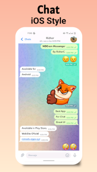 İndir MDGram Messenger İletişim Android için Ekran görüntüsü 4