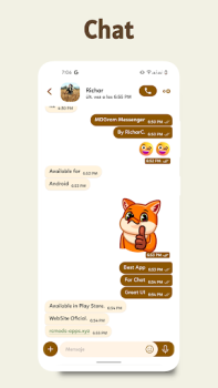 İndir MDGram Messenger İletişim Android için Ekran görüntüsü 7