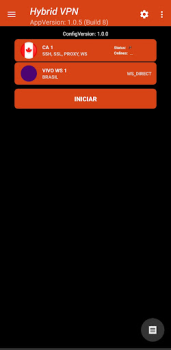 İndir HYBRID VPN Araçlar Android için Ekran görüntüsü 5