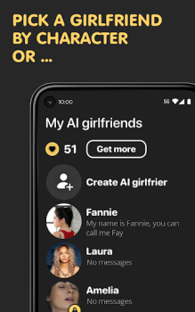 İndir Romantic AI - Chat Girlfriend Eğlence Android için Ekran görüntüsü 6