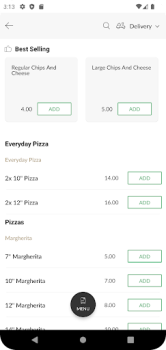 İndir Pizza Hot Yiyecek & İçecek Android için Ekran görüntüsü 2