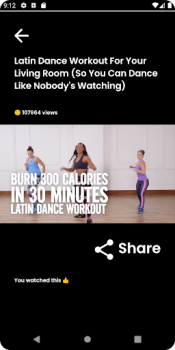 İndir kilo verme dansı Sağlık & Fitness Android için Ekran görüntüsü 7