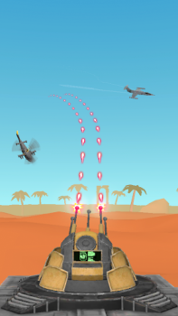 İndir ป้องกันทางอากาศ: ยิงเครื่องบิน Arcade Android için Ekran görüntüsü 2